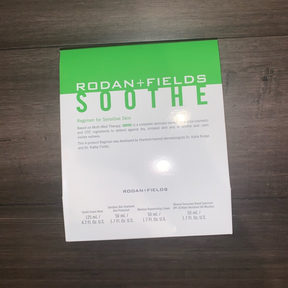 Rodan + Fields Soothe Regimen